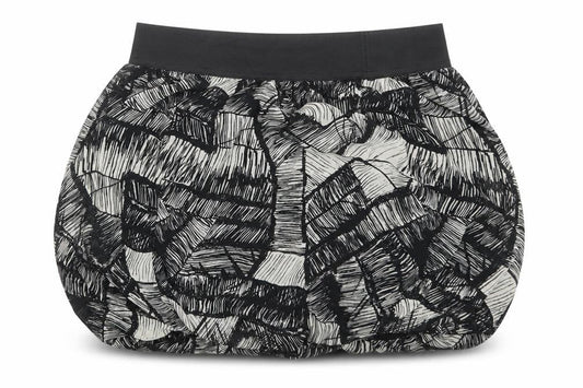 A.Y.K Womens Multicoloured Geometric  A-Line Skirt Size M