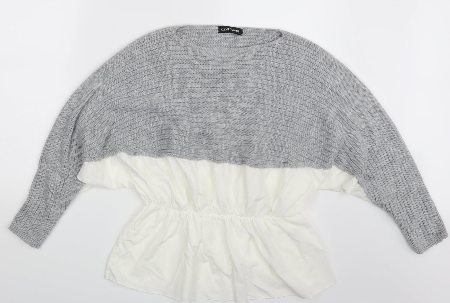 CAMEO ROSE Womens Green   Pullover Jumper Size L