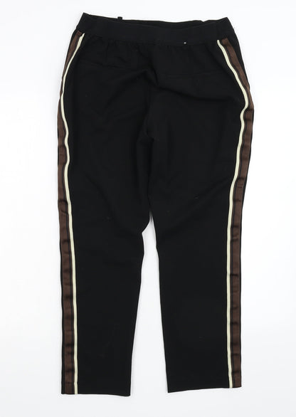 H&M Womens Black   Trousers  Size 14 L29 in
