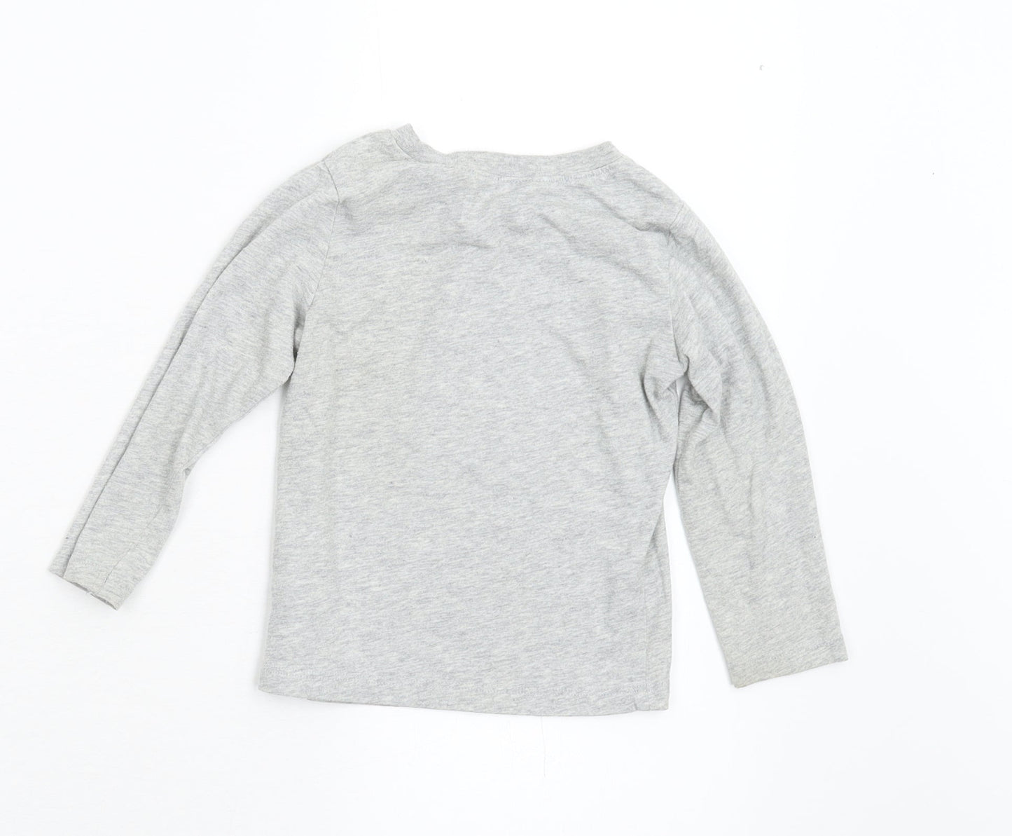 H&M Boys Grey   Basic T-Shirt Size 2 Years