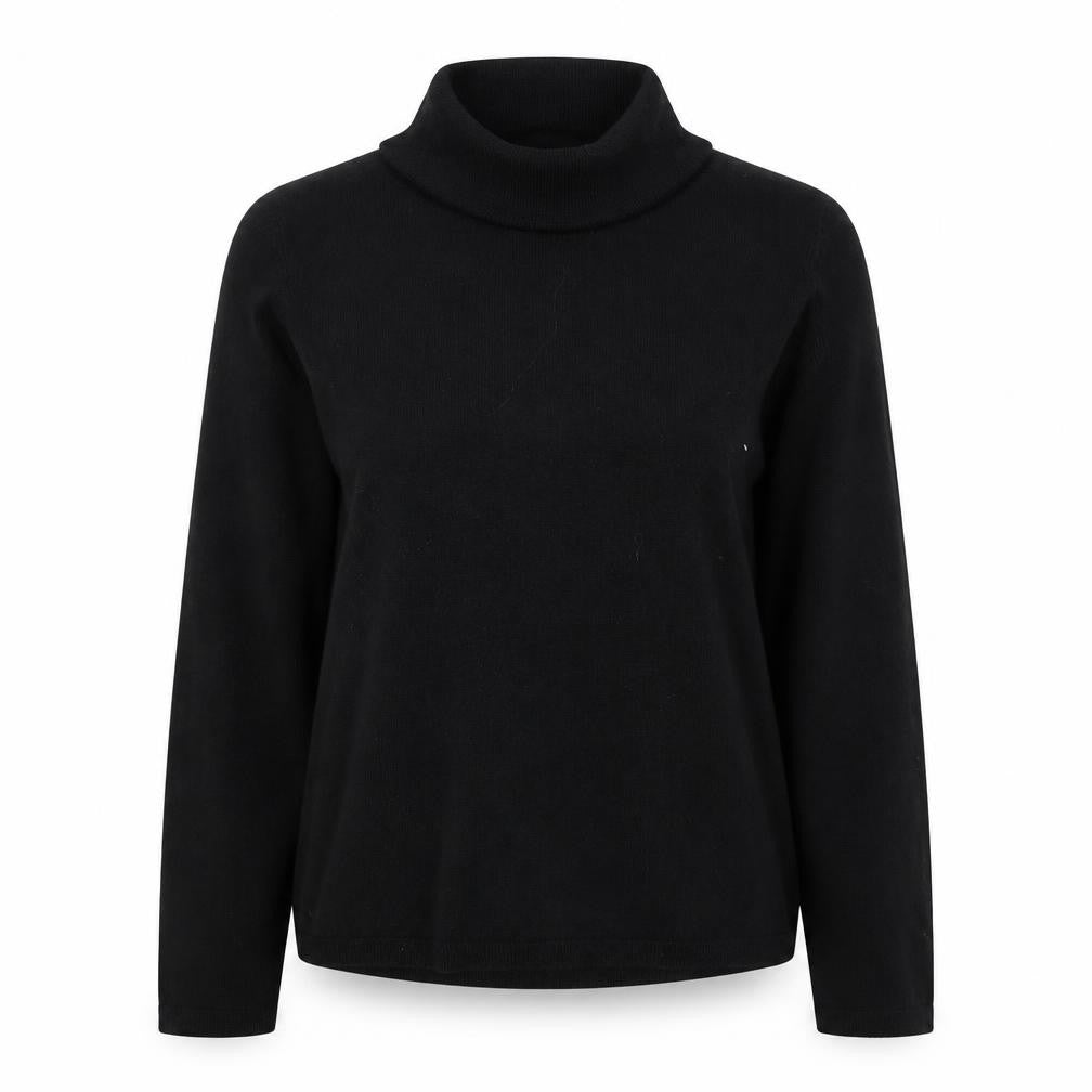 Bonmarché Womens Black Pullover Jumper Size 12