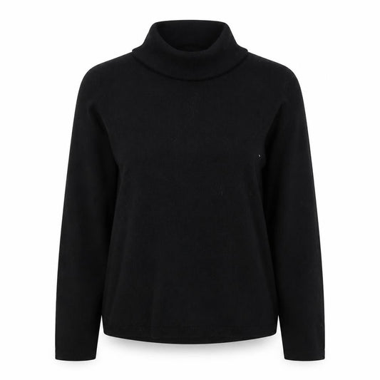 Bonmarché Womens Black Pullover Jumper Size 12