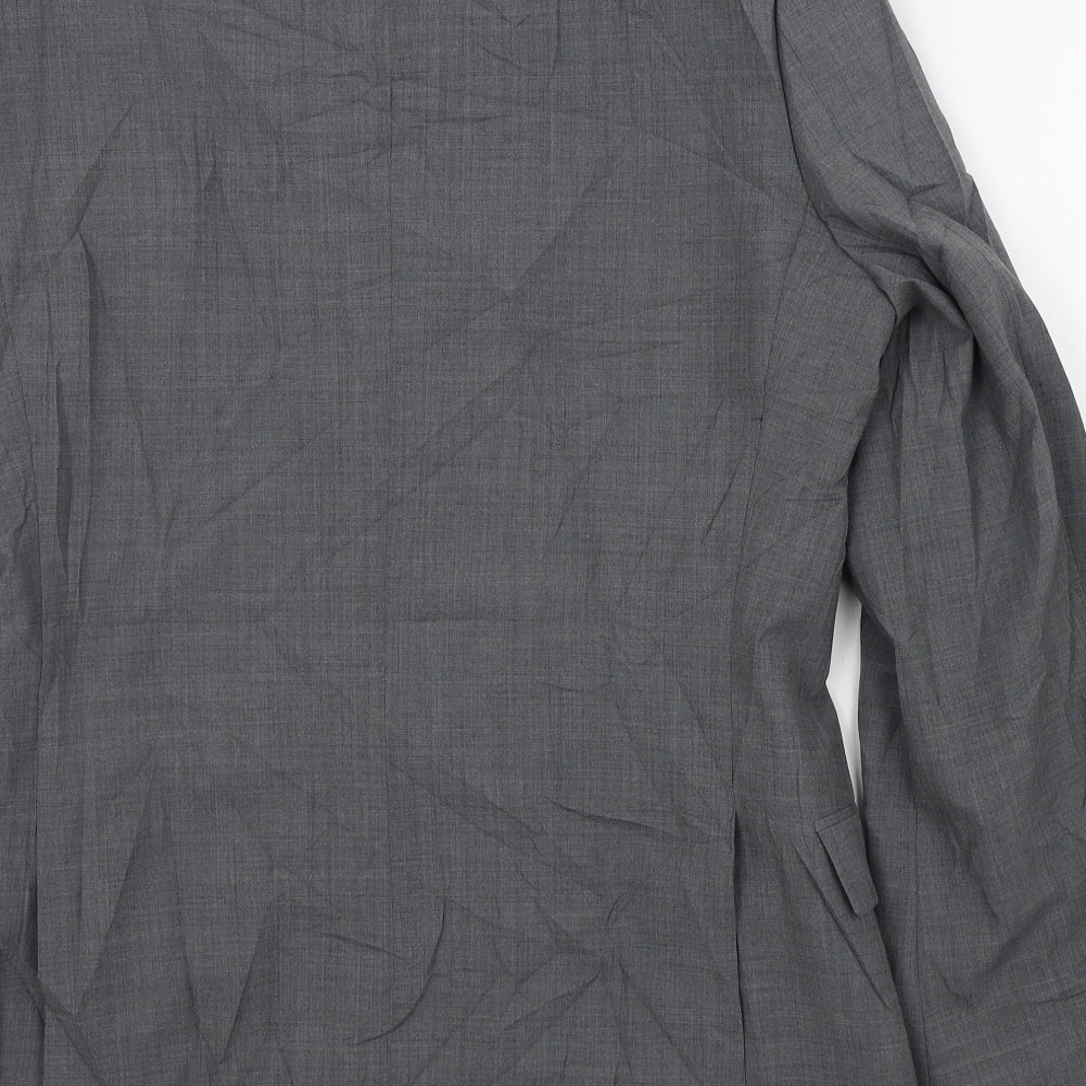 M&S Mens Grey   Jacket Suit Jacket Size 38