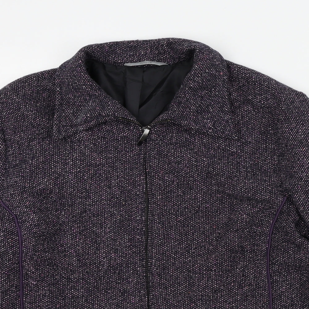 M&S Womens Purple   Jacket  Size 16