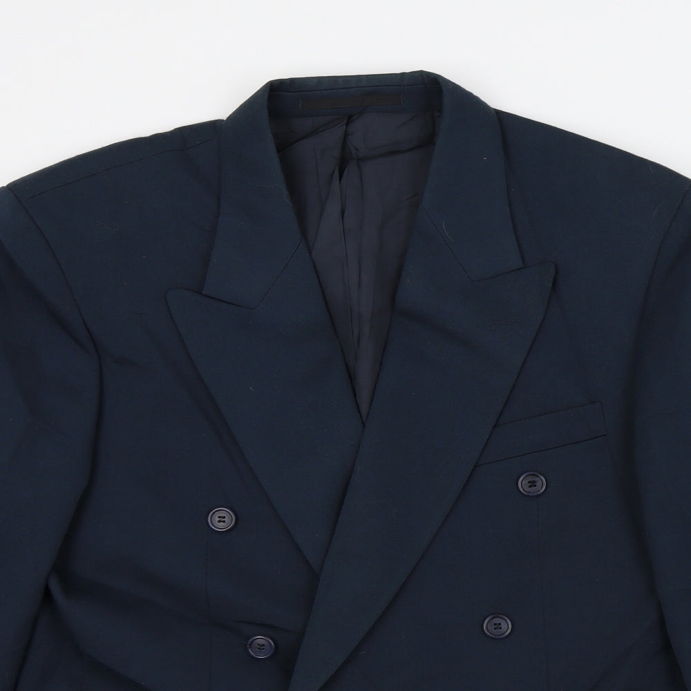 C&A Mens Blue   Jacket Suit Jacket Size 44