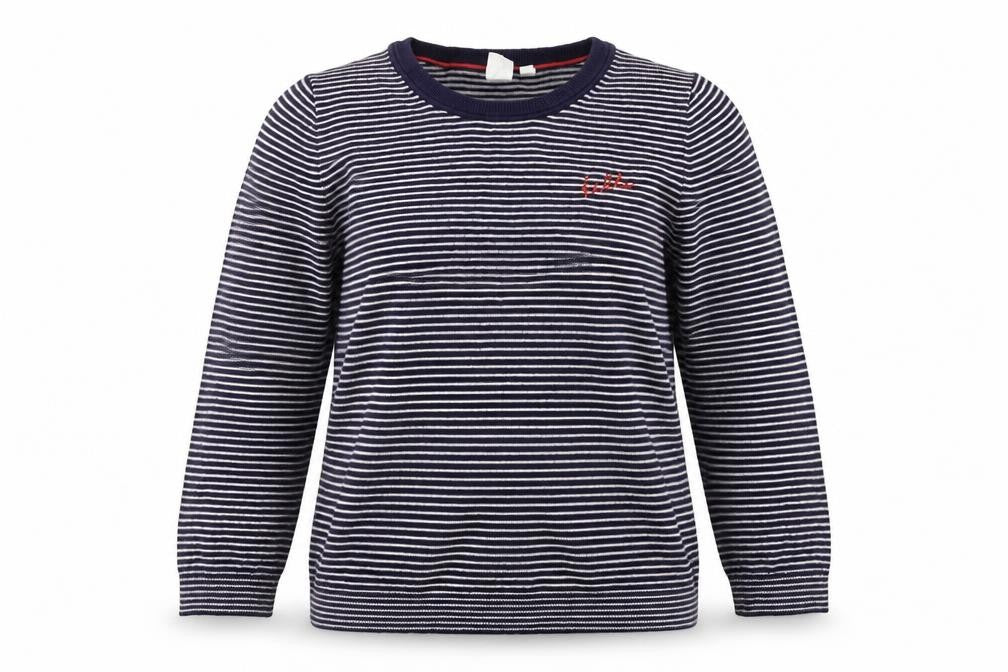 Gap Womens Blue Striped  Pullover Jumper Size S
