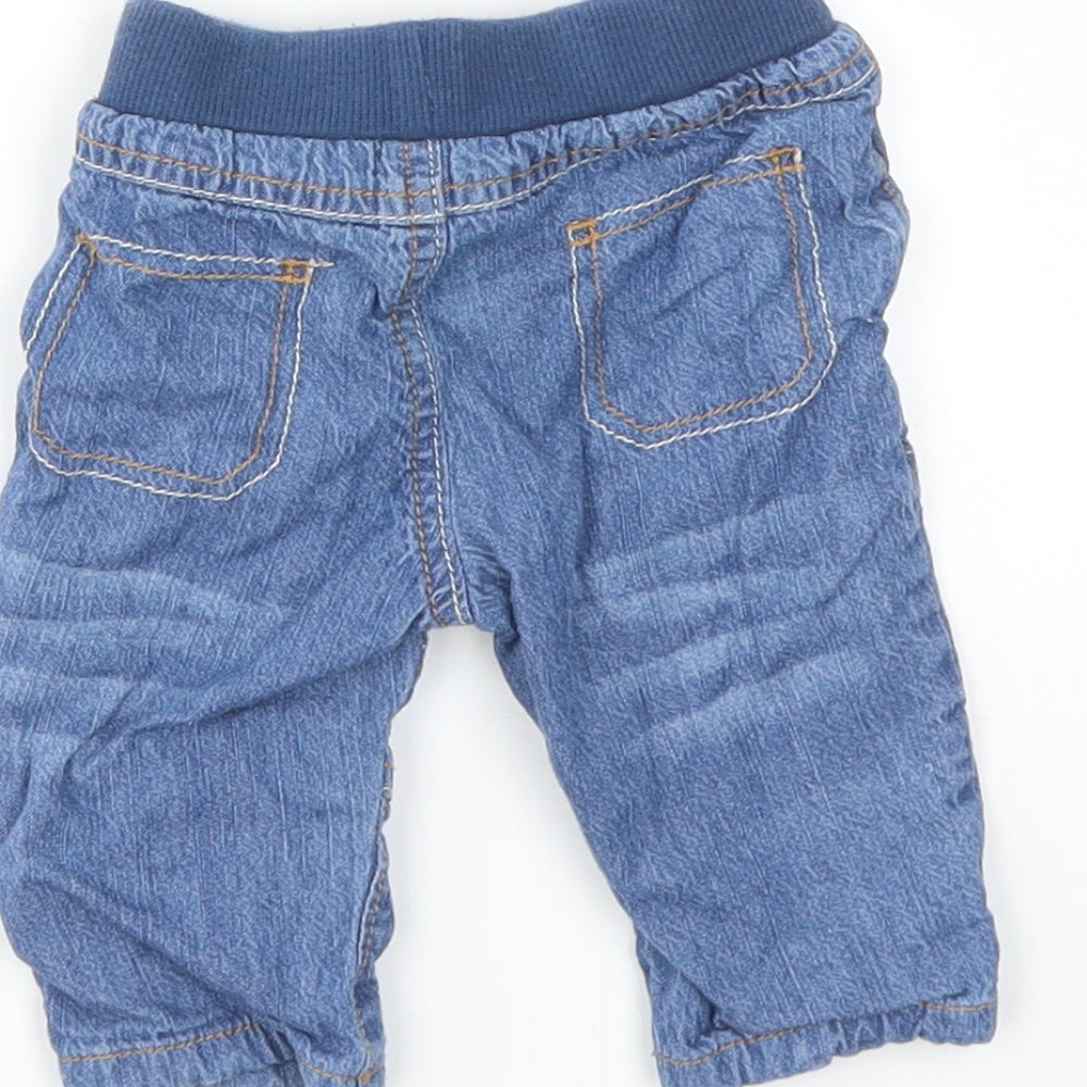 George Boys Blue   Capri Leggings Size 3-6 Months