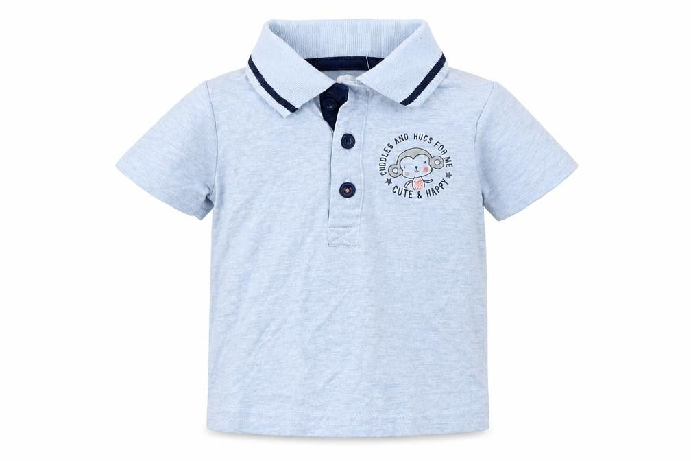 George Boys Blue   Basic T-Shirt Size 3-6 Months