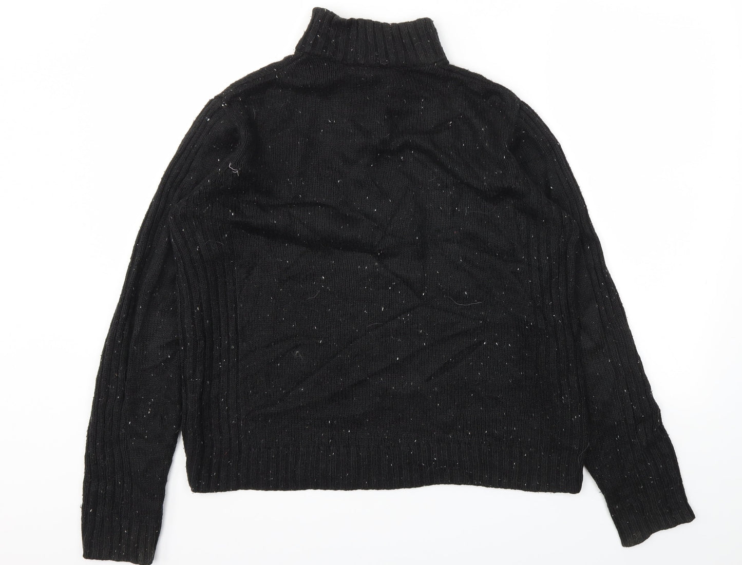 Cedar Wood State Mens Black   Pullover Sweatshirt Size M