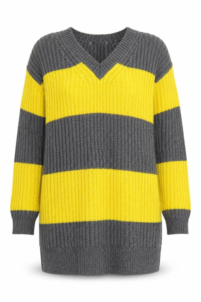 TU Womens Multicoloured Striped  Pullover Jumper Size 10