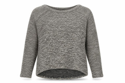 Front view of ASOS women’s brown jumper, size UK 6