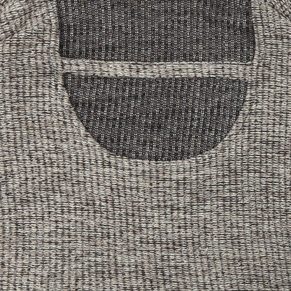 Brand and care label for ASOS women’s brown jumper, size UK 6