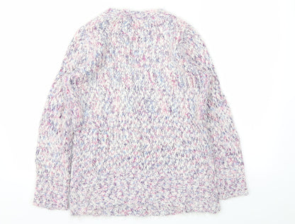 Bonmarché Womens Multicoloured Pullover Jumper Size XS
