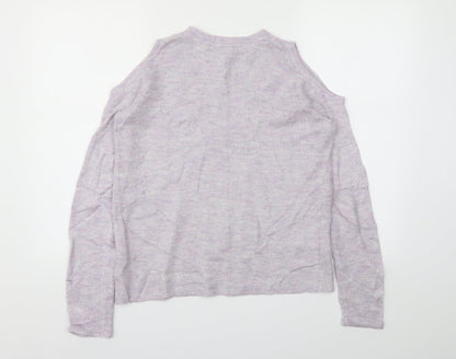 Dorothy Perkins Womens Purple   Basic T-Shirt Size 8