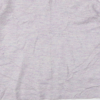 Dorothy Perkins Womens Purple   Basic T-Shirt Size 8