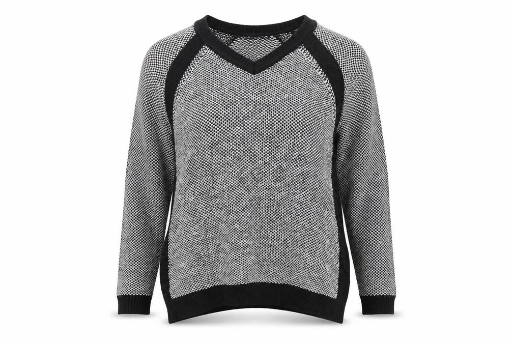 Marks & Spencer Womens Grey  Knit Pullover Jumper Size 14