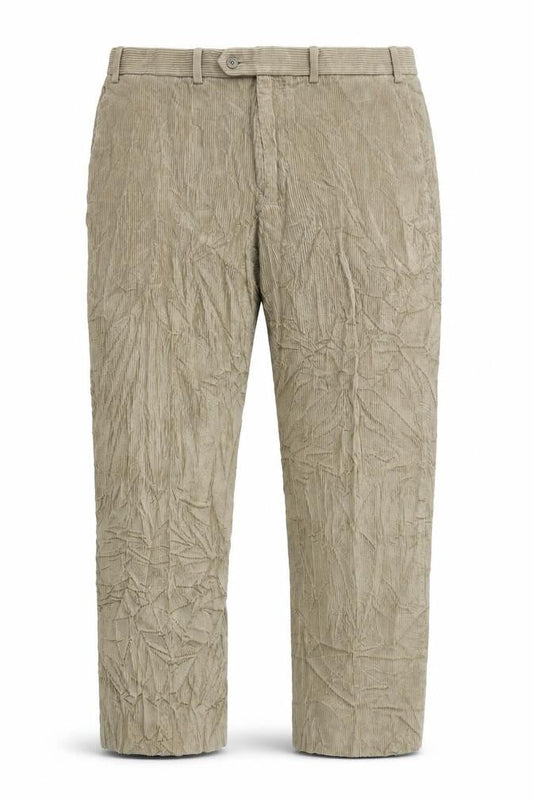 Marks & Spencer Mens Green  Corduroy Trousers  Size 40 L25 in
