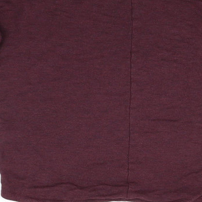 Divided Womens Purple   Pullover Jumper Size M