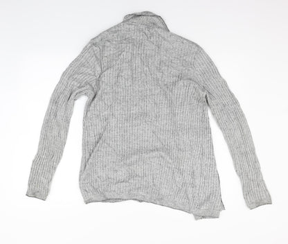 Cedarwood State Womens Grey Cardigan Jumper Size L