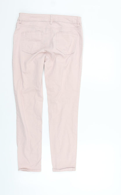 Next Womens Pink   Sweatpants Trousers Size 8 L25 in