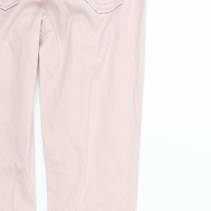 Next Womens Pink   Sweatpants Trousers Size 8 L25 in