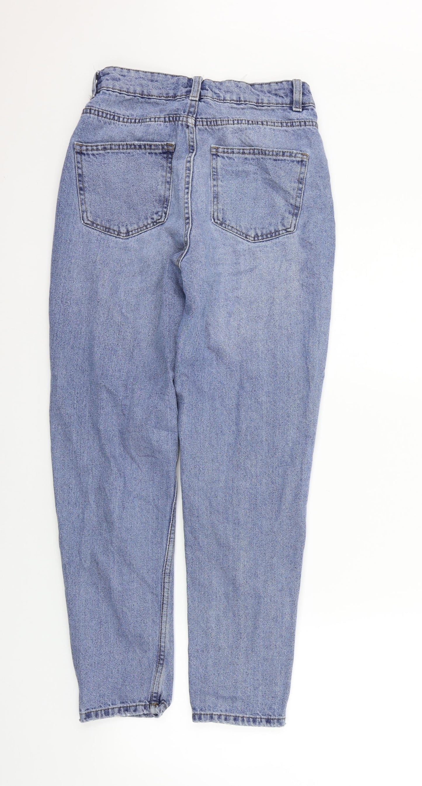deniem co Womens Blue   Straight Jeans Size 8 L25 in