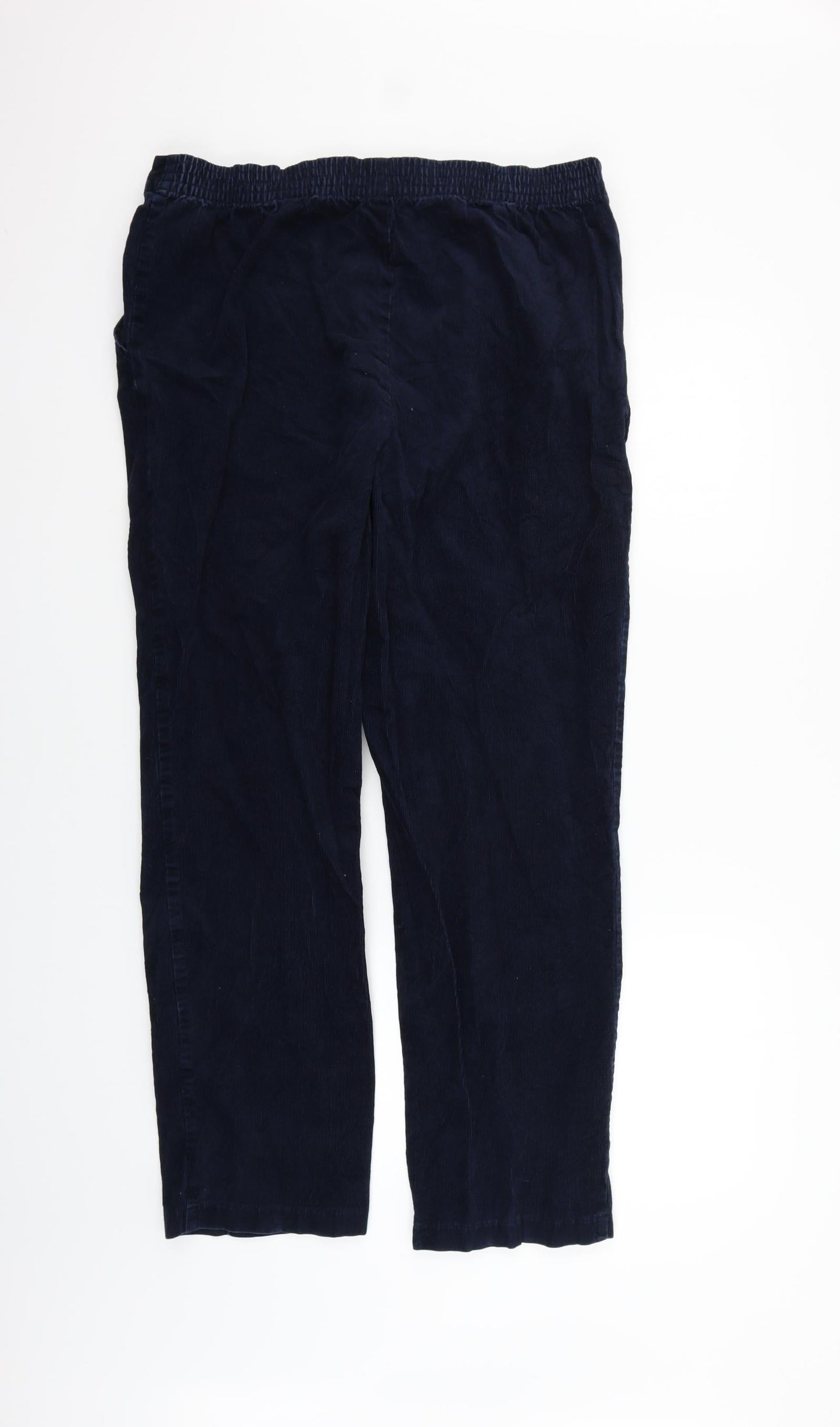 Marks and Spencer Womens Black   Trousers  Size 14 L28 in