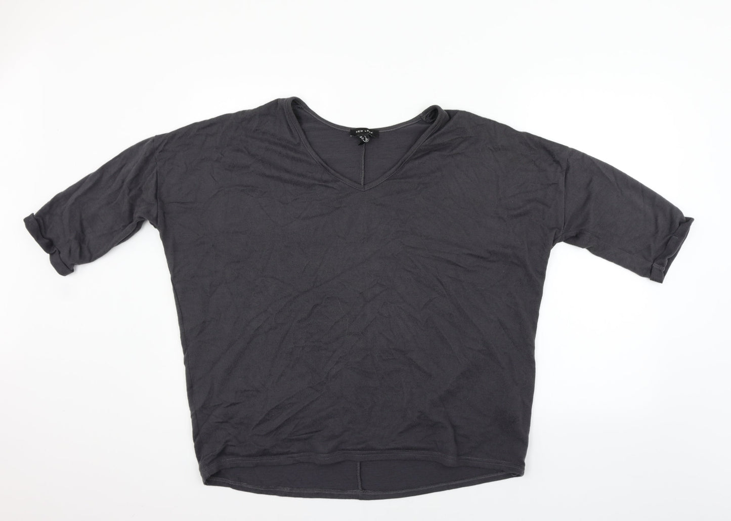 New Look Womens Grey   Camisole T-Shirt Size L