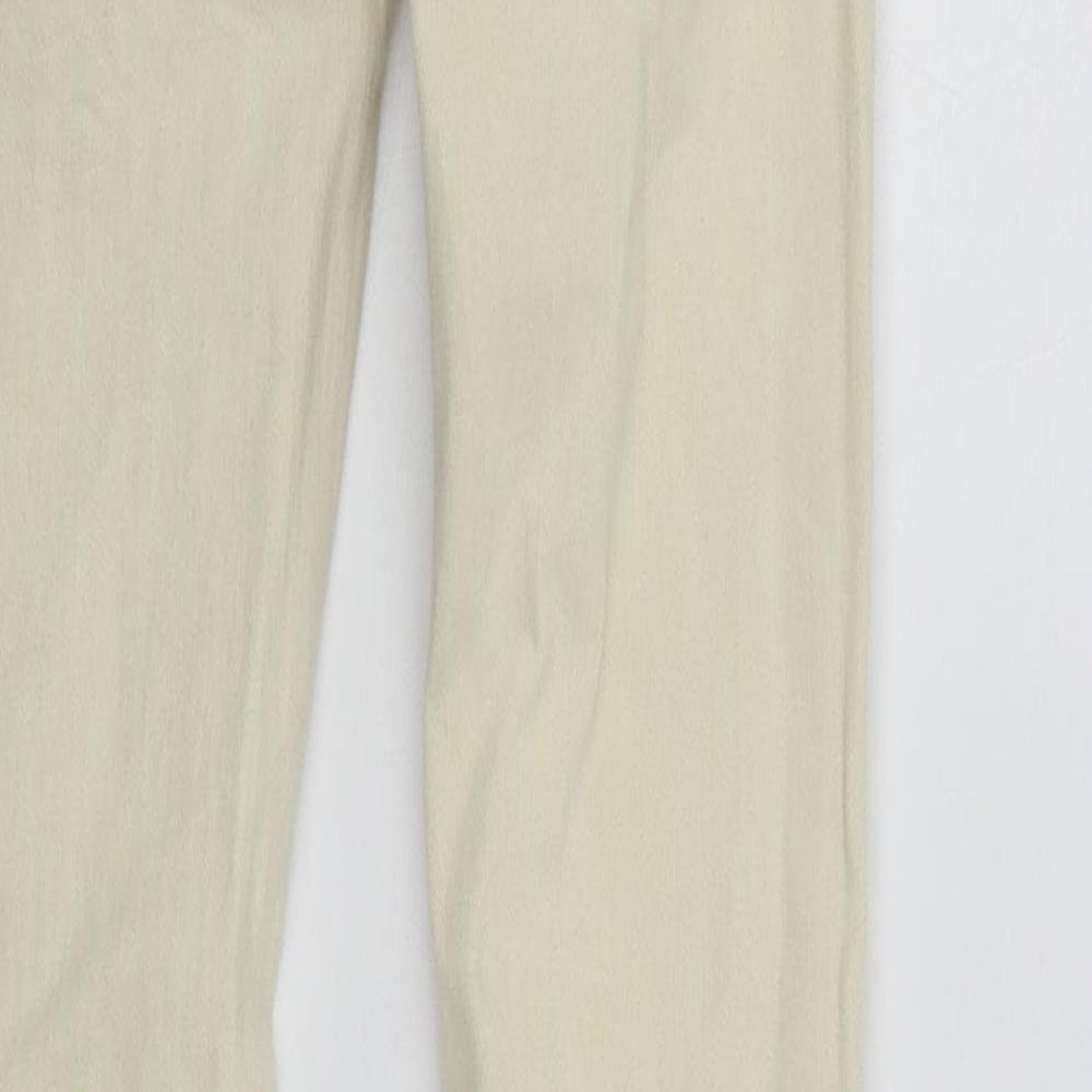 Zara Womens Beige   Trousers  Size 6 L30 in