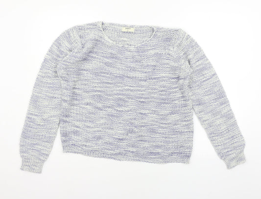 Papaya Womens Blue   Pullover Jumper Size M