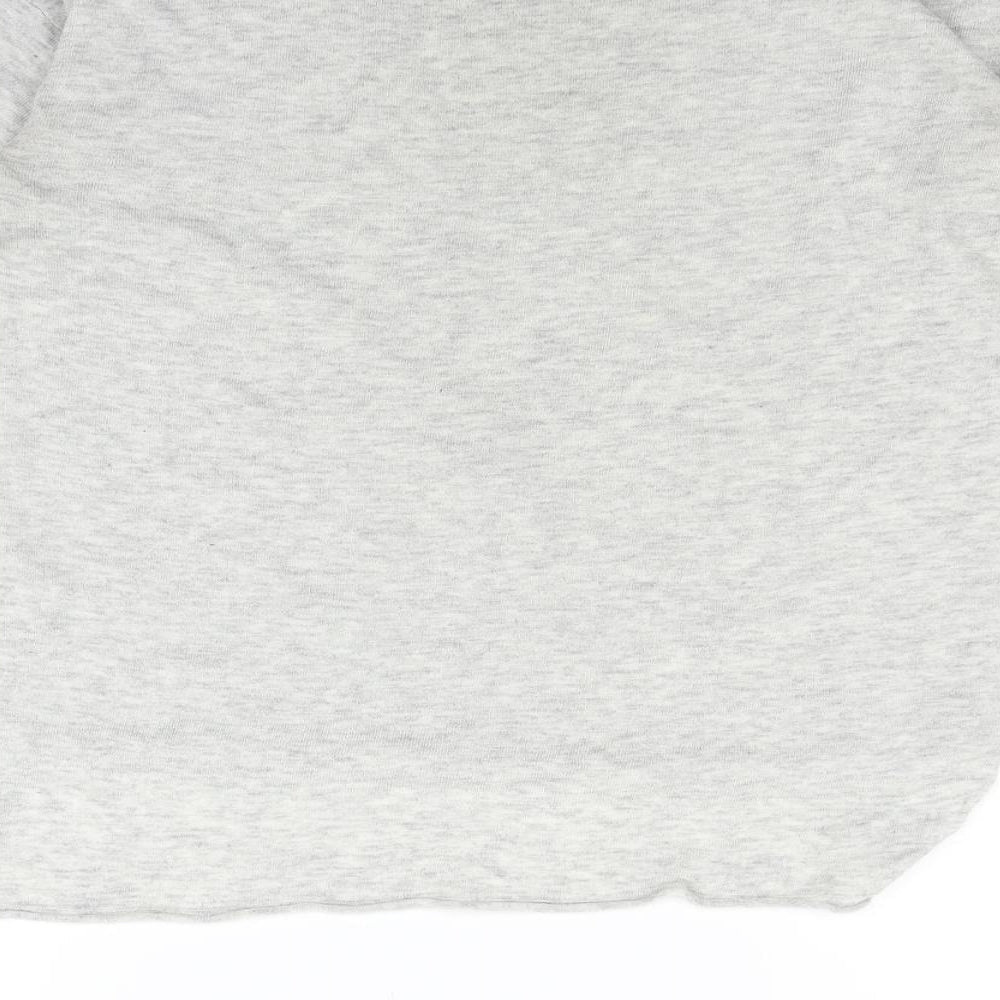 John Lewis Womens Grey   Henley Jumper Size S  - washable marks