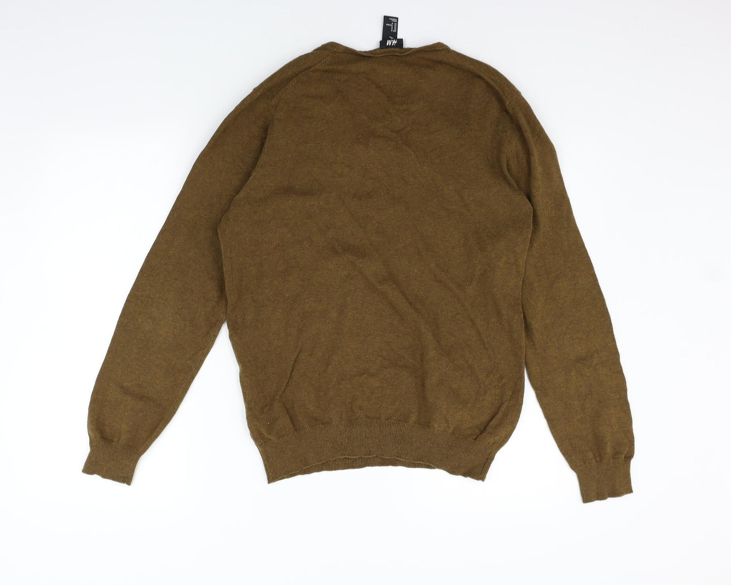 H&M Womens Brown   Henley Jumper Size M