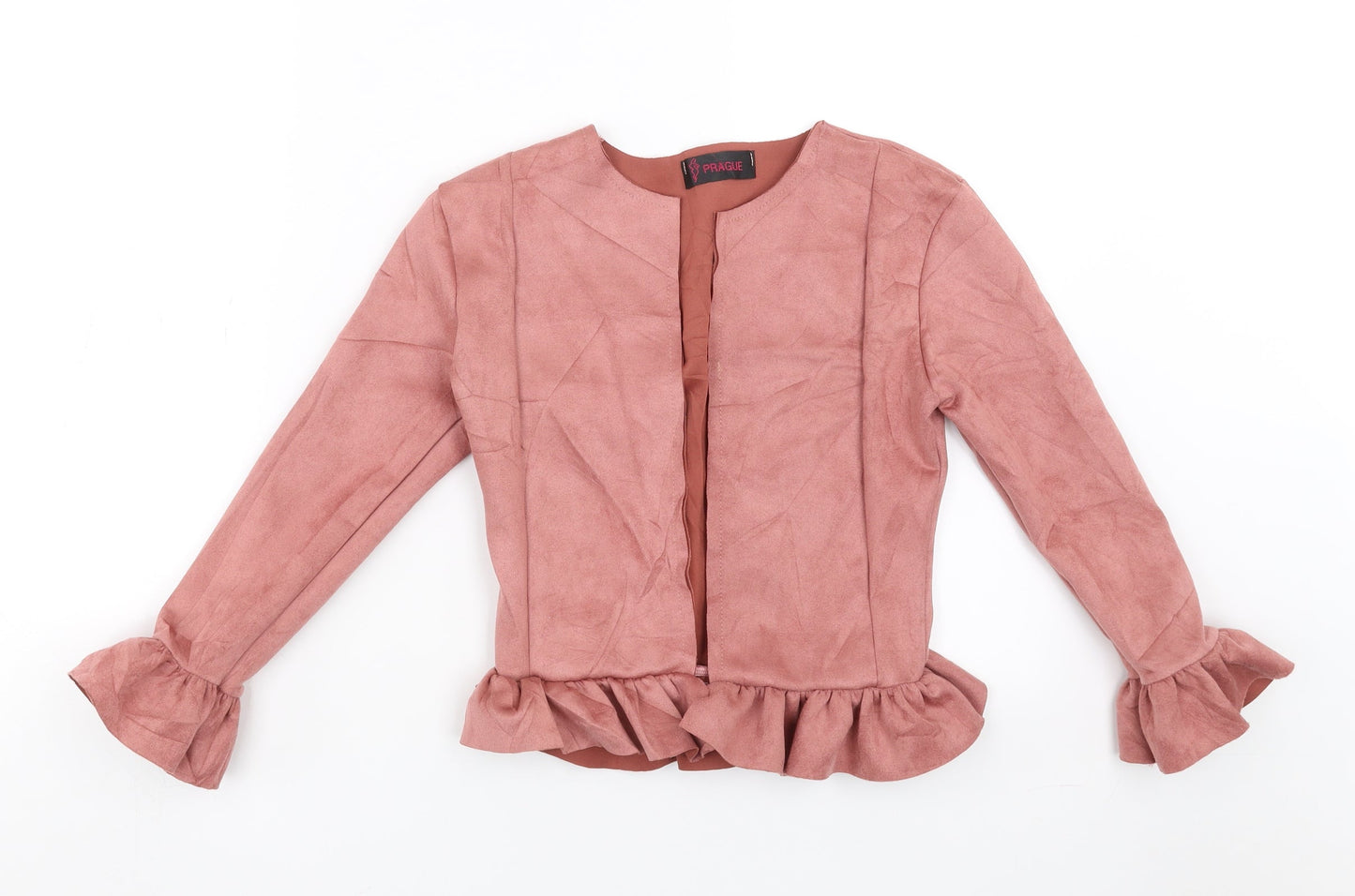 Prague Womens Pink   Jacket  Size 6