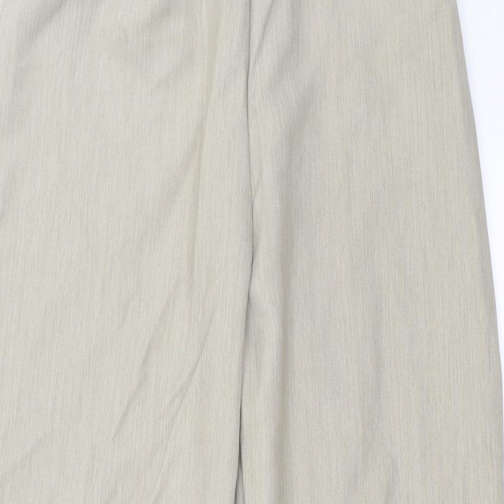 Preworn Womens Beige   Trousers  Size 14 L26 in