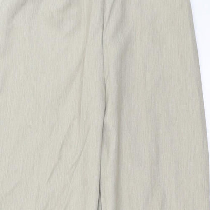 Preworn Womens Beige   Trousers  Size 14 L26 in