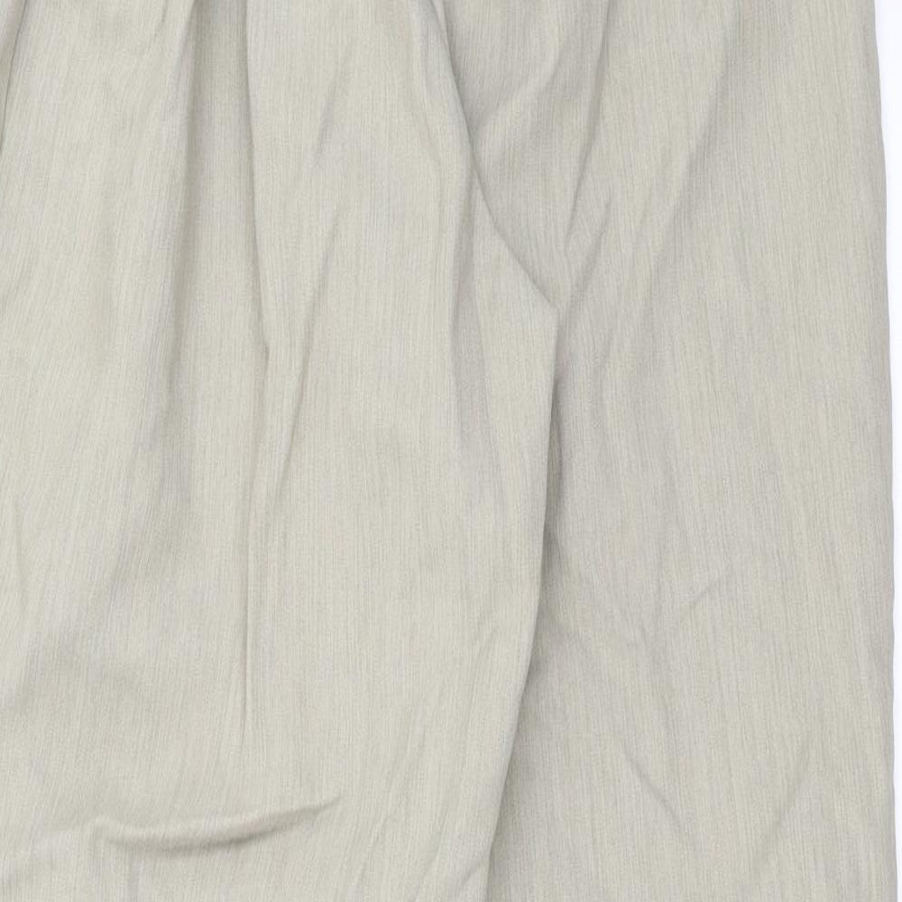 Preworn Womens Beige   Trousers  Size 14 L26 in