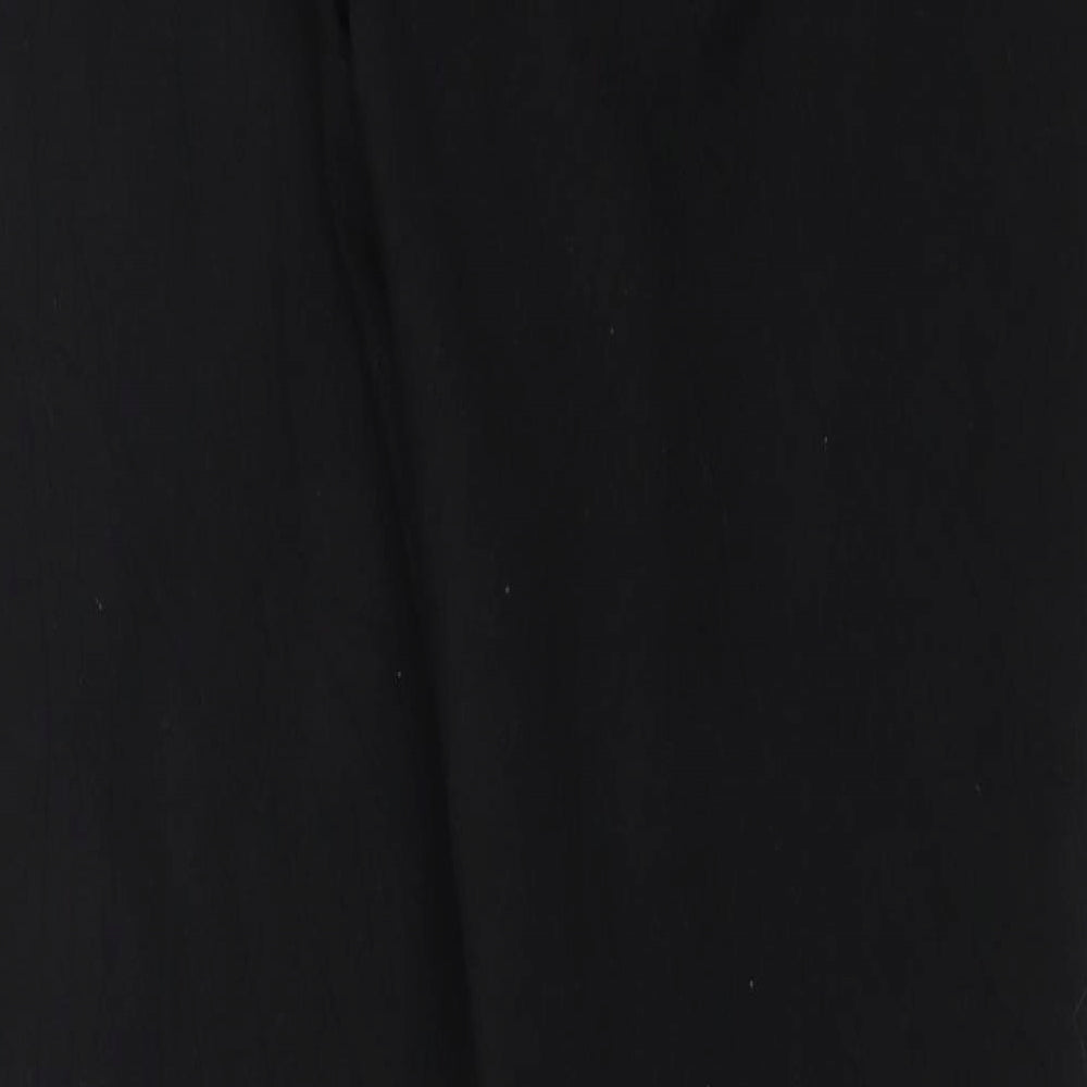 ESMARA Womens Black   Carrot Leggings Size 12 L28 in