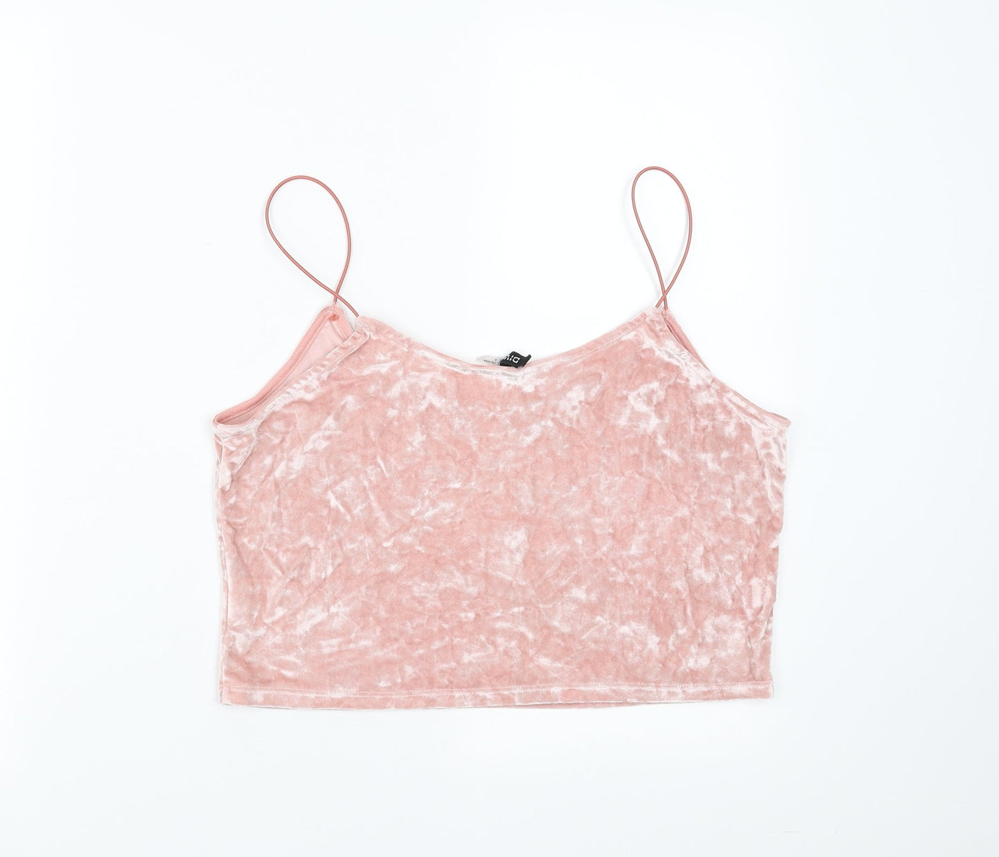 Divided by H&M Womens Pink   Camisole Blouse Size L  - cropped