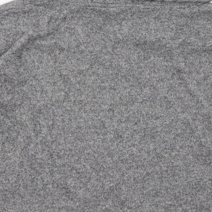 Brand and care label for TU women’s grey knit jumper, size UK 8