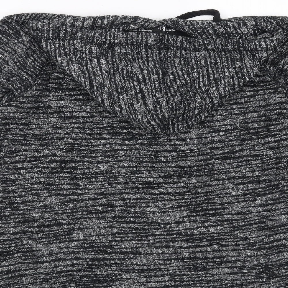 FOREVER 21 Womens Grey  Knit Pullover Hoodie Size L