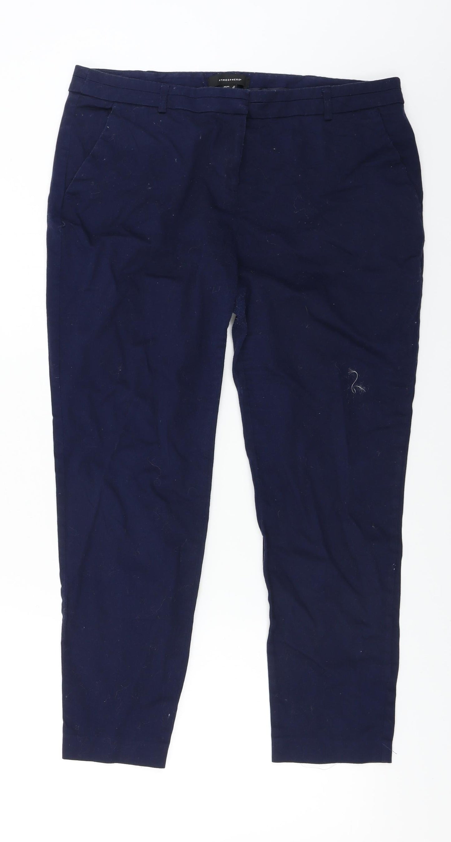 Atmosphere  Womens Blue   Trousers  Size 12 L22 in