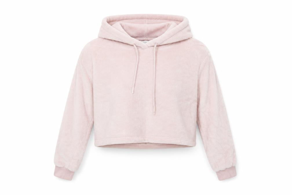 Bershka Womens Pink   Pullover Hoodie Size M