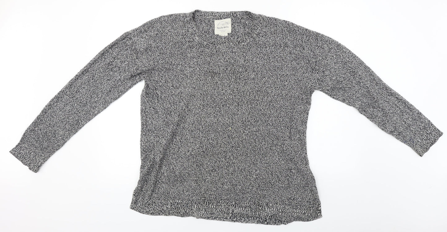 archy&co Mens Grey   Pullover Jumper Size L