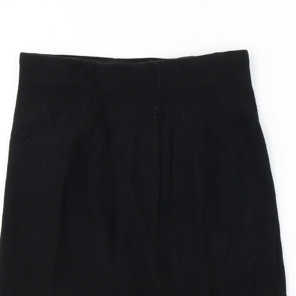 st michael Womens Black   A-Line Skirt Size 14