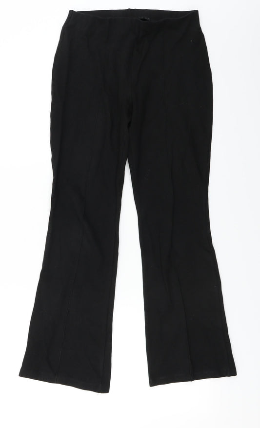 Marks and Spencer  Womens Black   Trousers  Size 10 L24 in