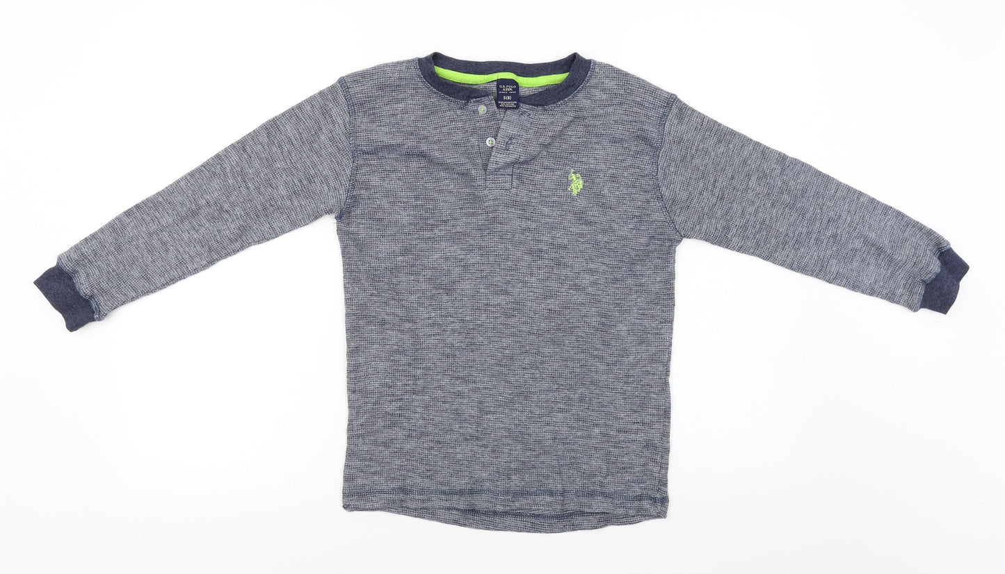 us polo Boys Blue   Pullover Jumper Size S