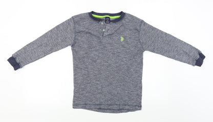 U.S. Polo Assn. Boys Blue   Pullover Jumper Size S