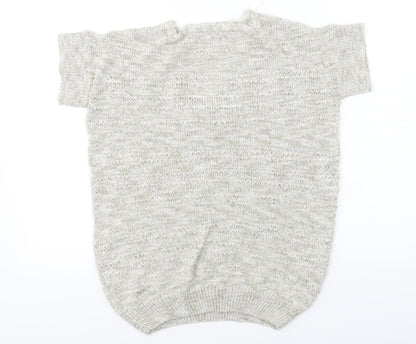 Marks & Spencer  Womens Beige   Pullover Jumper Size M
