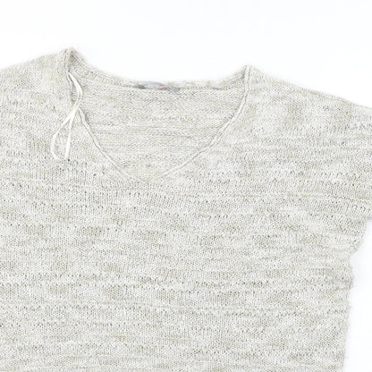 Marks & Spencer  Womens Beige   Pullover Jumper Size M
