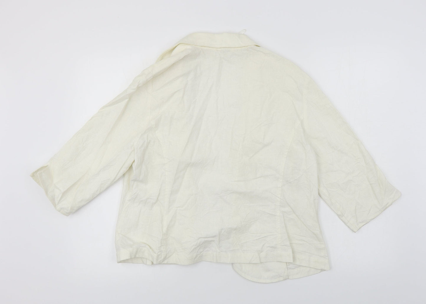 Classic  Womens Silver   Jacket Coat Size 18